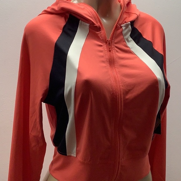 Pro Player Size Small Coral Wicking Hooded Zip Jacket & Pants. New With Tags. - Picture 4 of 12